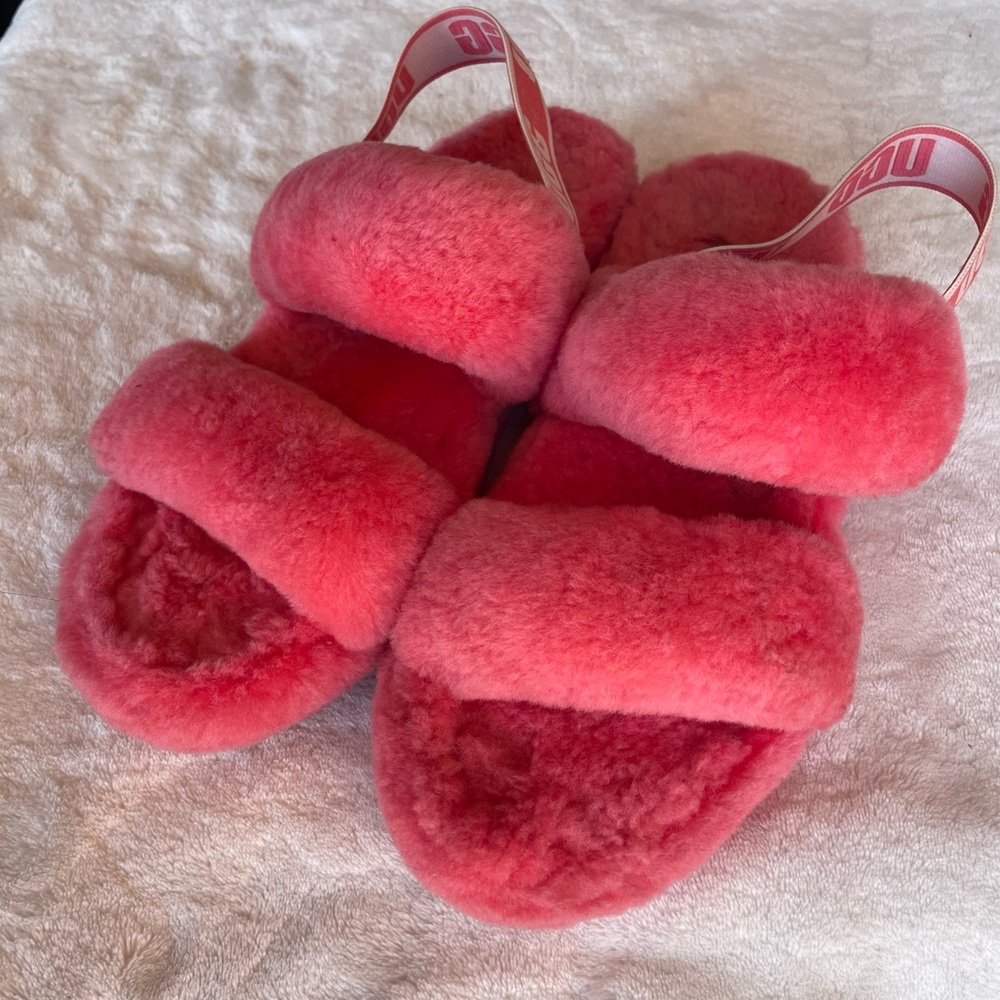 UGG Oh Yeah Slide Sandal - Strawberry Sorbet